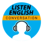 listen english conversation android application logo